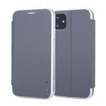 For iPhone 11 CMai2 Linglong Series PC+PU Horizontal Flip Leather Case with Holder & Card Slot(Grey)