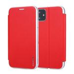 For iPhone 11 CMai2 Linglong Series PC+PU Horizontal Flip Leather Case with Holder & Card Slot(Red)