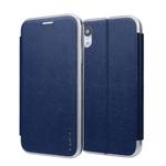 For iPhone XR CMai2 Linglong Series PC+PU Horizontal Flip Leather Case with Holder & Card Slot(Royal Blue)