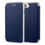 For iPhone 8 Plus & 7 Plus CMai2 Linglong Series PC+PU Horizontal Flip Leather Case with Holder & Card Slot(Royal Blue)