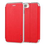 For iPhone 8 Plus & 7 Plus CMai2 Linglong Series PC+PU Horizontal Flip Leather Case with Holder & Card Slot(Red)