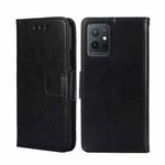 For vivo Y52t Crystal Texture Flip Leather Phone Case(Black)