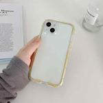 For iPhone 14 Pro Max Luminous TPU Phone Case(Transparent Yellow)