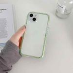 For iPhone 14 Pro Luminous TPU Phone Case(Transparent Green)