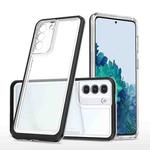 For Samsung Galaxy S23+ 5G Bright Series Clear Acrylic + PC + TPU Phone Case(Black)