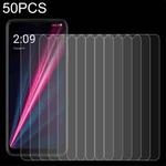 For T-Mobile T Phone Pro 5G 50pcs 0.26mm 9H 2.5D Tempered Glass Film