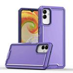 For Samsung Galaxy A04 / A13 5G Armour Two-color TPU + PC Phone Case(Purple)