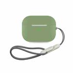 For AirPods Pro 2 Earphone Silicone Protective Case(Green)