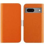 For Google Pixel 7 Candy Color Litchi Texture Leather Phone Case(Orange)