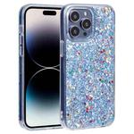 For iPhone 14 Pro DFANS DESIGN Starlight Shining TPU+PC Phone Case(Blue)