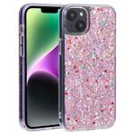 For iPhone 14 Plus DFANS DESIGN Starlight Shining TPU+PC Phone Case(Pink)