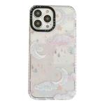For iPhone 14 Plus Marshmallow Cloud Pattern Phone Case(White)