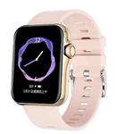 D07 1.7 inch Square Screen Smart Watch with Payment NFC Encoder(Gold)