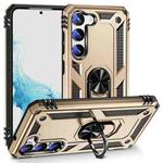 For Samsung Galaxy S23 5G Shockproof TPU + PC Phone Case(Gold)