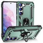 For Samsung Galaxy S23+ 5G Shockproof TPU + PC Phone Case(Dark Green)