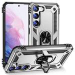 For Samsung Galaxy S23+ 5G Shockproof TPU + PC Phone Case(Silver)