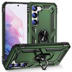 For Samsung Galaxy S23+ 5G Shockproof TPU + PC Phone Case(Army Green)