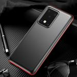 For Galaxy S20 Ultra iPAKY Forsted TPU + PC Protective Case(Red)