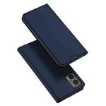 For Motorola Edge 30 Neo DUX DUCIS Skin Pro Series Flip Leather Phone Case(Blue)