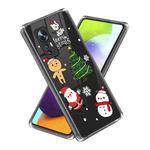For Xiaomi 12X Christmas Patterned Clear TPU Phone Cover Case(Snowflake Christmas Tree)