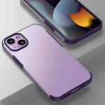 For iPhone 14 Plus Armor Frosted Phone Case(Purple)