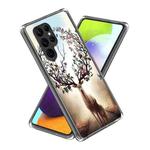 For Samsung Galaxy S23 Ultra 5G Colored Drawing Clear TPU Phone Protective Case(Fruit Elk)