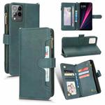 For T-Mobile REVVL 6 Pro 5G Litchi Texture Zipper Leather Phone Case(Green)
