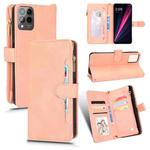 For T-Mobile REVVL 6 Pro 5G Litchi Texture Zipper Leather Phone Case(Pink)