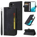 For Samsung Galaxy S23 5G BETOPNICE Dual-side Buckle Leather Phone Case(Black)