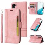 For Samsung Galaxy S23+ 5G BETOPNICE Dual-side Buckle Leather Phone Case(Pink)