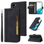 For Samsung Galaxy S23+ 5G BETOPNICE Dual-side Buckle Leather Phone Case(Black)