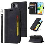 For Xiaomi Redmi A1 4G BETOPNICE Dual-side Buckle Leather Phone Case(Black)
