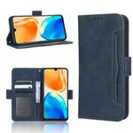 For vivo V25 5G /  X80 Lite Skin Feel Calf Texture Card Slots Leather Phone Case(Blue)