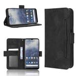 For Nokia G60 5G Skin Feel Calf Texture Card Slots Leather Phone Case(Black)