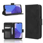For Samsung Galaxy A23e / A23s / A23 5G JP Skin Feel Calf Texture Card Slots Leather Phone Case(Black)