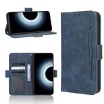 For Xiaomi 12T / Redmi K50 Ultra Skin Feel Calf Texture Card Slots Leather Phone Case(Blue)