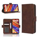 For UMIDIGI Power 7 Max Skin Feel Calf Texture Card Slots Leather Phone Case(Brown)