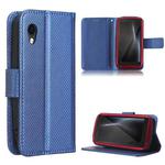 For Cubot Pocket / P50 Diamond Texture Leather Phone Case(Blue)