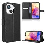 For Blackview OSCAL C80 Diamond Texture Leather Phone Case(Black)