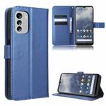 For Nokia G60 5G Diamond Texture Leather Phone Case(Blue)