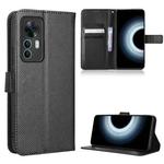 For Xiaomi 12T / Redmi K50 Ultra Diamond Texture Leather Phone Case(Black)