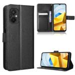 For Xiaomi Poco M5 Diamond Texture Leather Phone Case(Black)