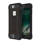 For iPhone 8 Plus Magic Armor TPU + PC Combination Phone Case(Black)