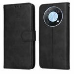 For Huawei nova Y90 / Enjoy 50 Pro Classic Calf Texture Flip Leather Phone Case(Black)