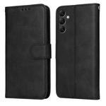 For Samsung Galaxy A14 5G Classic Calf Texture Flip Leather Phone Case(Black)