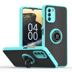 For Nokia G400 5G Q Shadow 1 Series TPU + PC Phone Case with Ring Holder(Sky Blue)