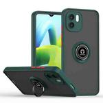 For Xiaomi Redmi A1 Q Shadow 1 Series TPU + PC Phone Case with Ring Holder(Dark Green)
