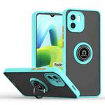 For Xiaomi Redmi A1 Q Shadow 1 Series TPU + PC Phone Case with Ring Holder(Sky Blue)