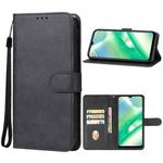 For Realme 10 Leather Phone Case(Black)