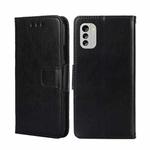 For Nokia G60 5G Crystal Texture Leather Phone Case(Black)